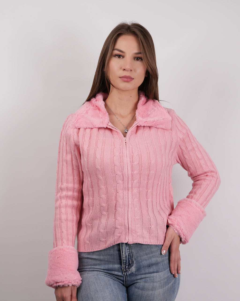 SUÉTER MSA110 ROSA