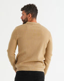 SUÉTER HISA022 KHAKI