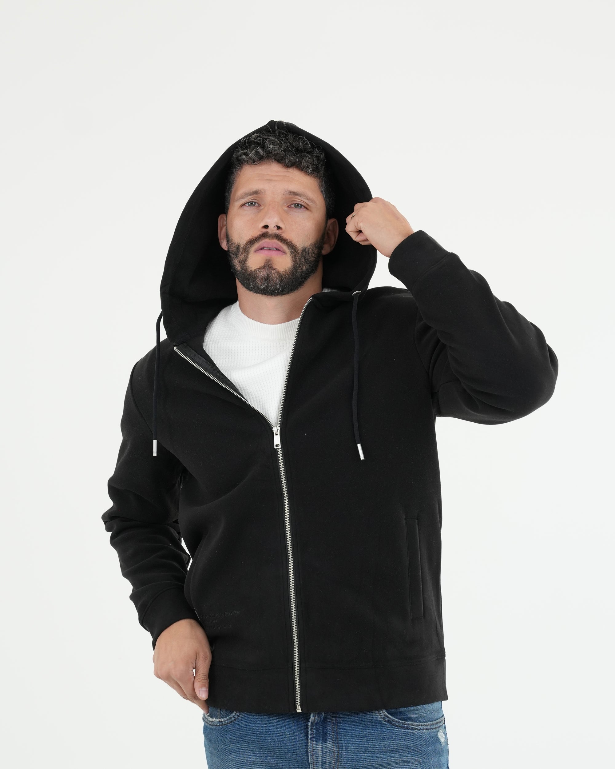 CHAQUETA HISA017 NEGRO