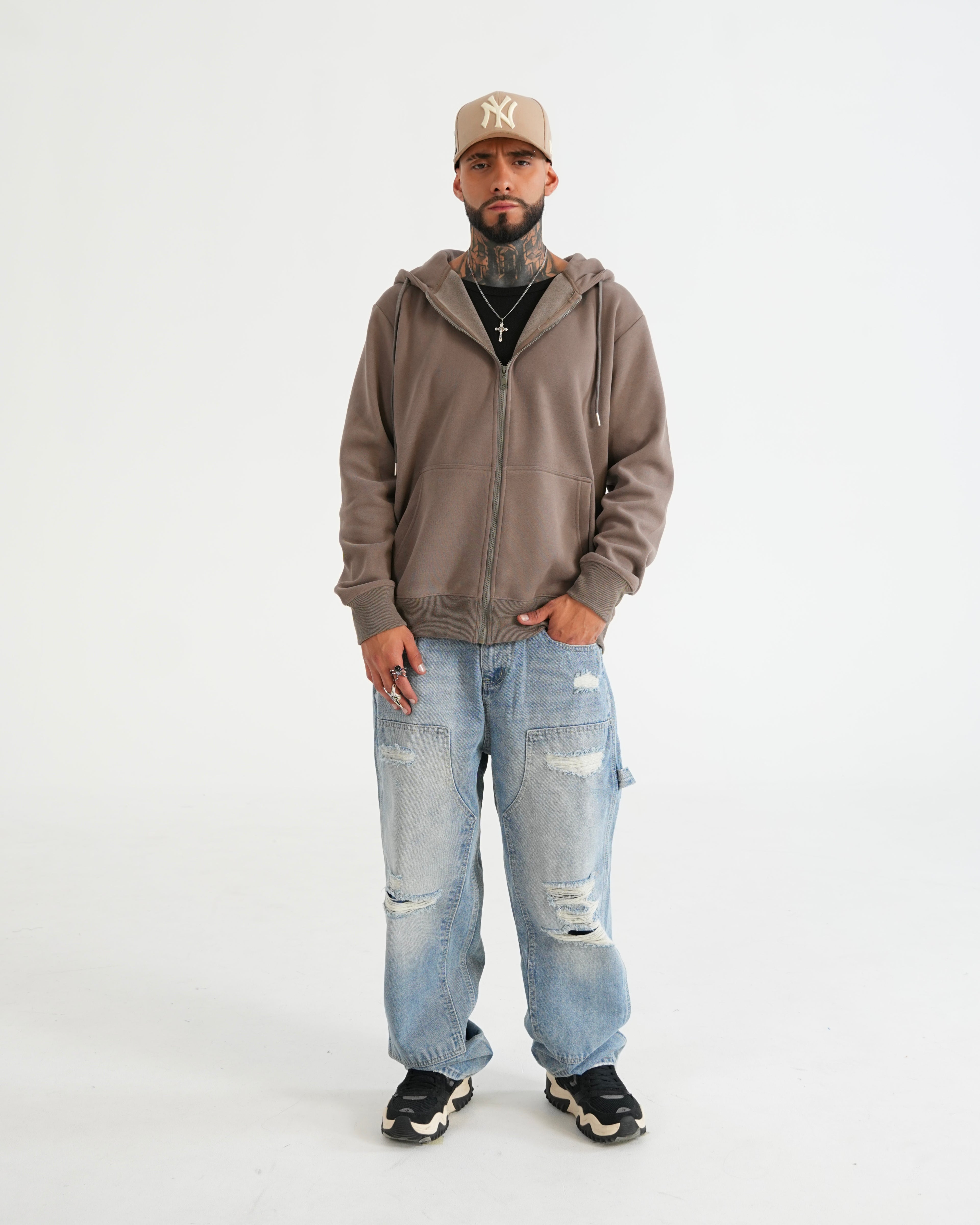 CHAQUETA FSA067 KHAKI O