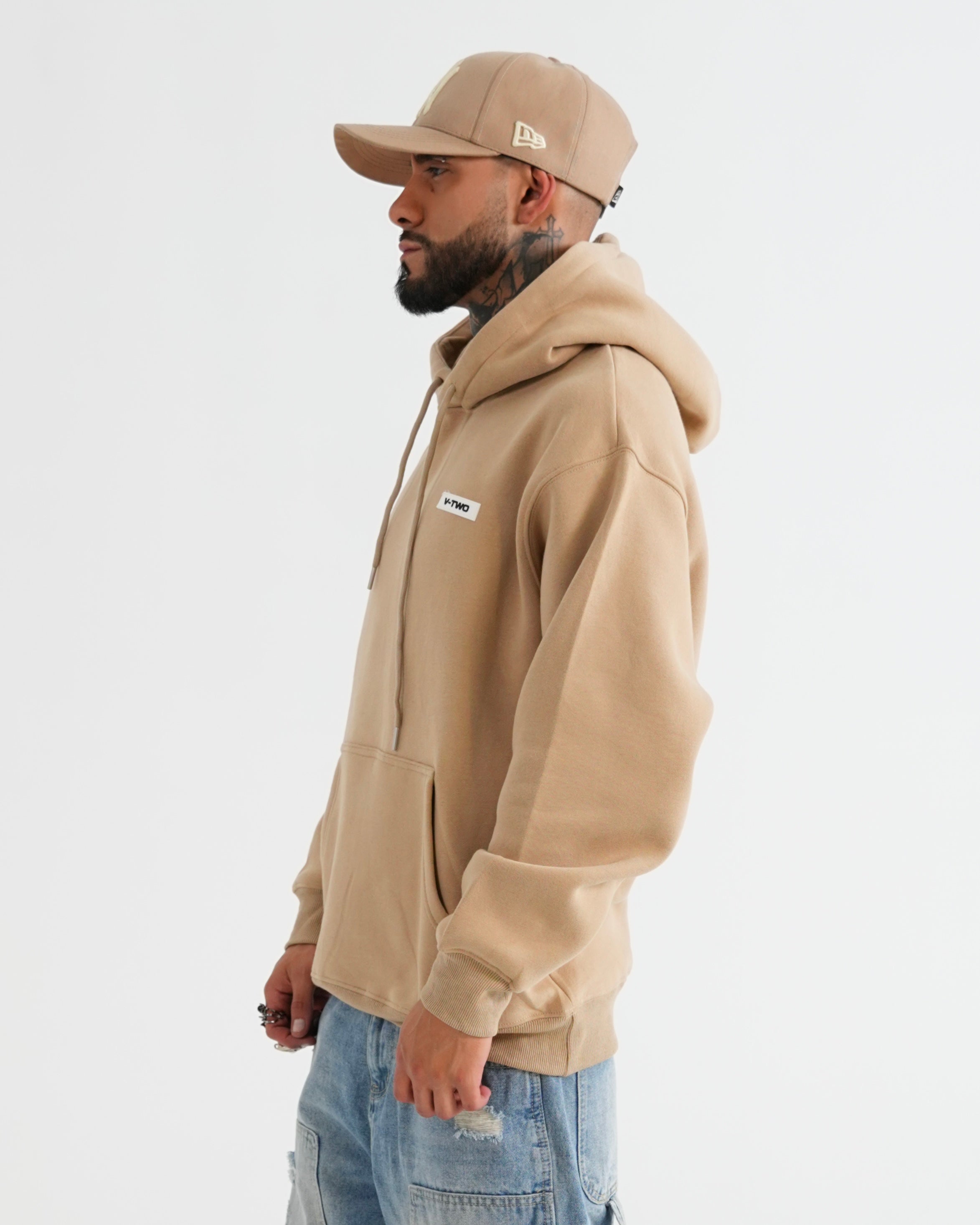 HOODIE FSA082 KHAKI