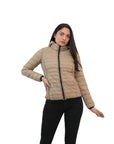 CHAQUETA SM031 NEGRO KHAKI