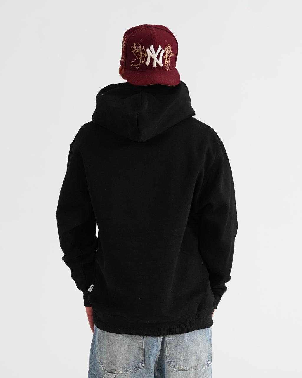 HOODIE FSA082 NEGRO