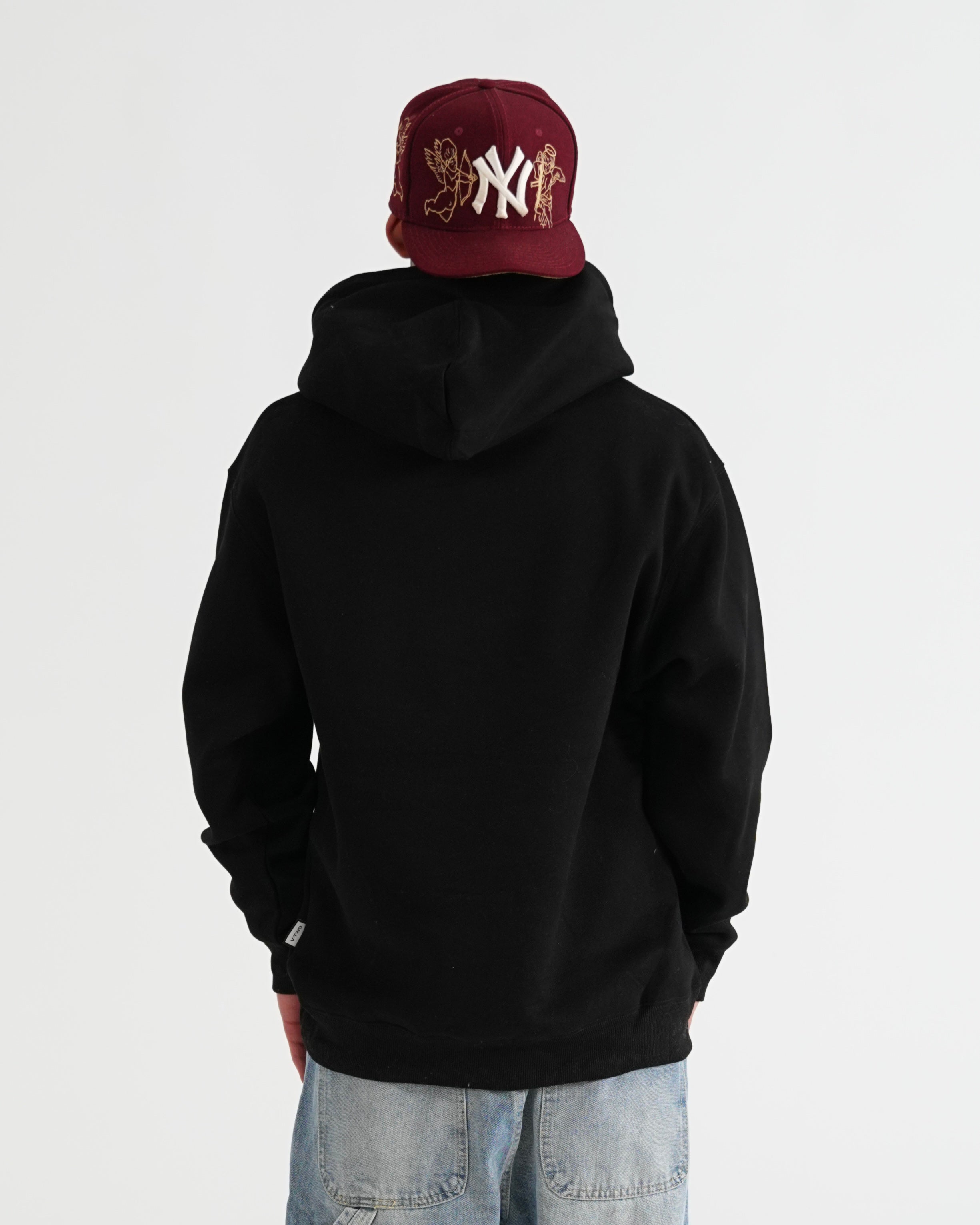 HOODIE FSA082 NEGRO