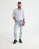 JEAN JH001 JBO AZUL