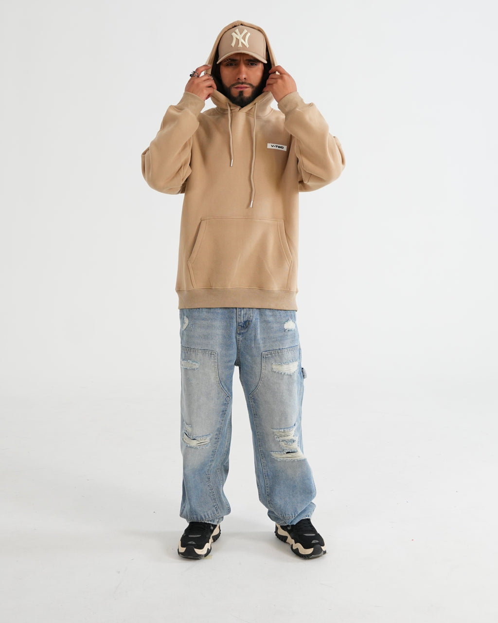 HOODIE FSA082 KHAKI