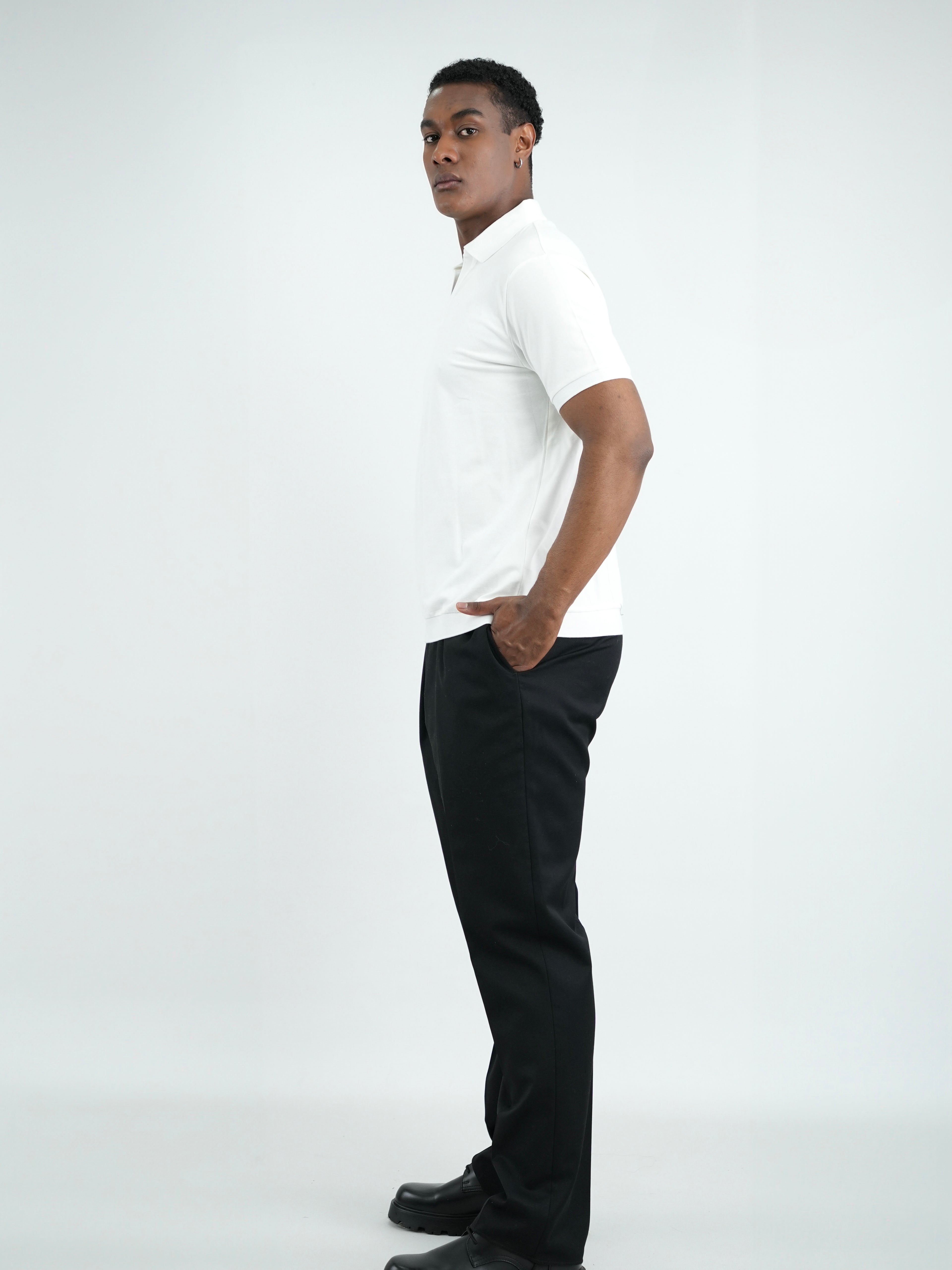 CAMISA POLO CAP007  BLANCO
