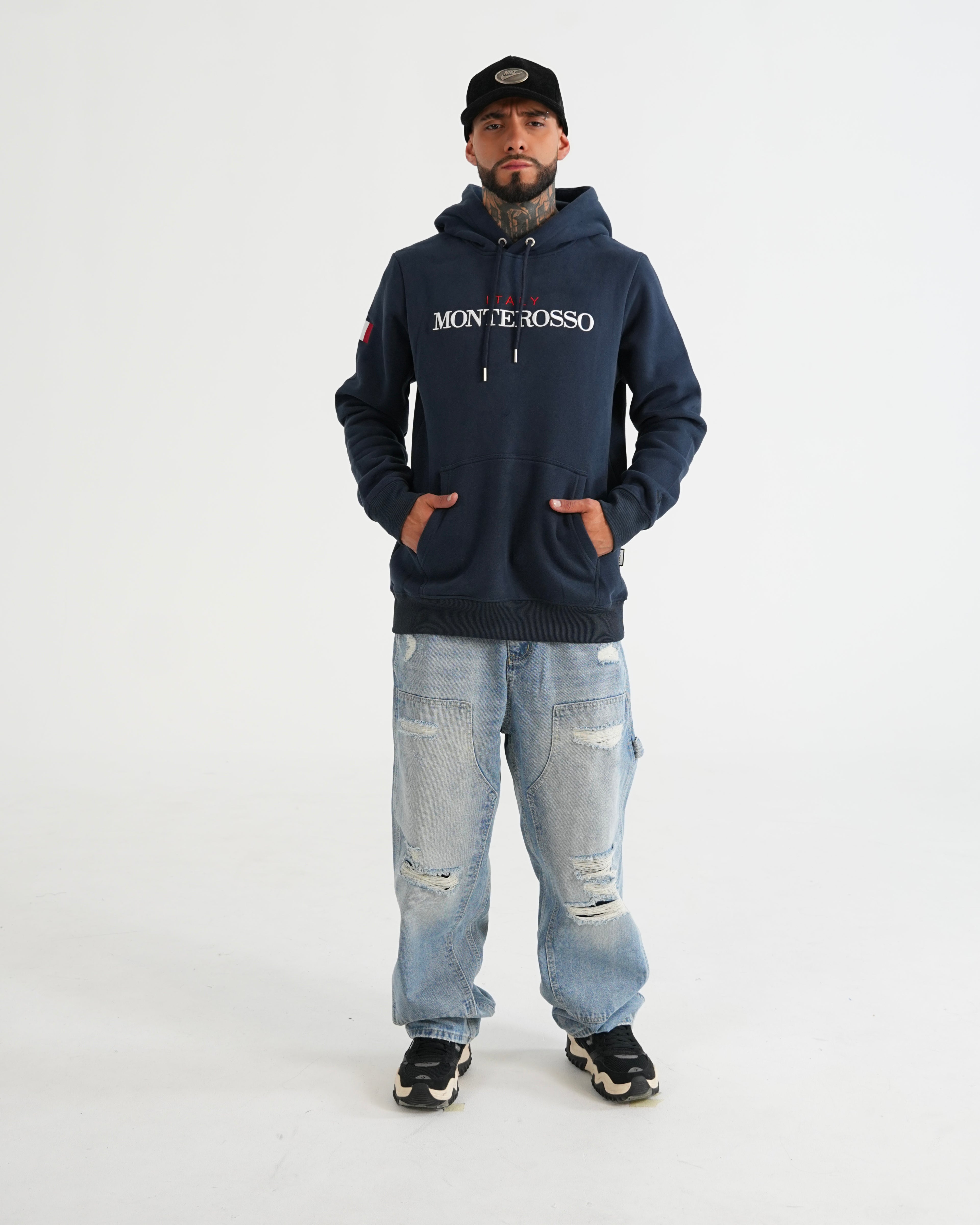 HOODIE FSA074 AZUL