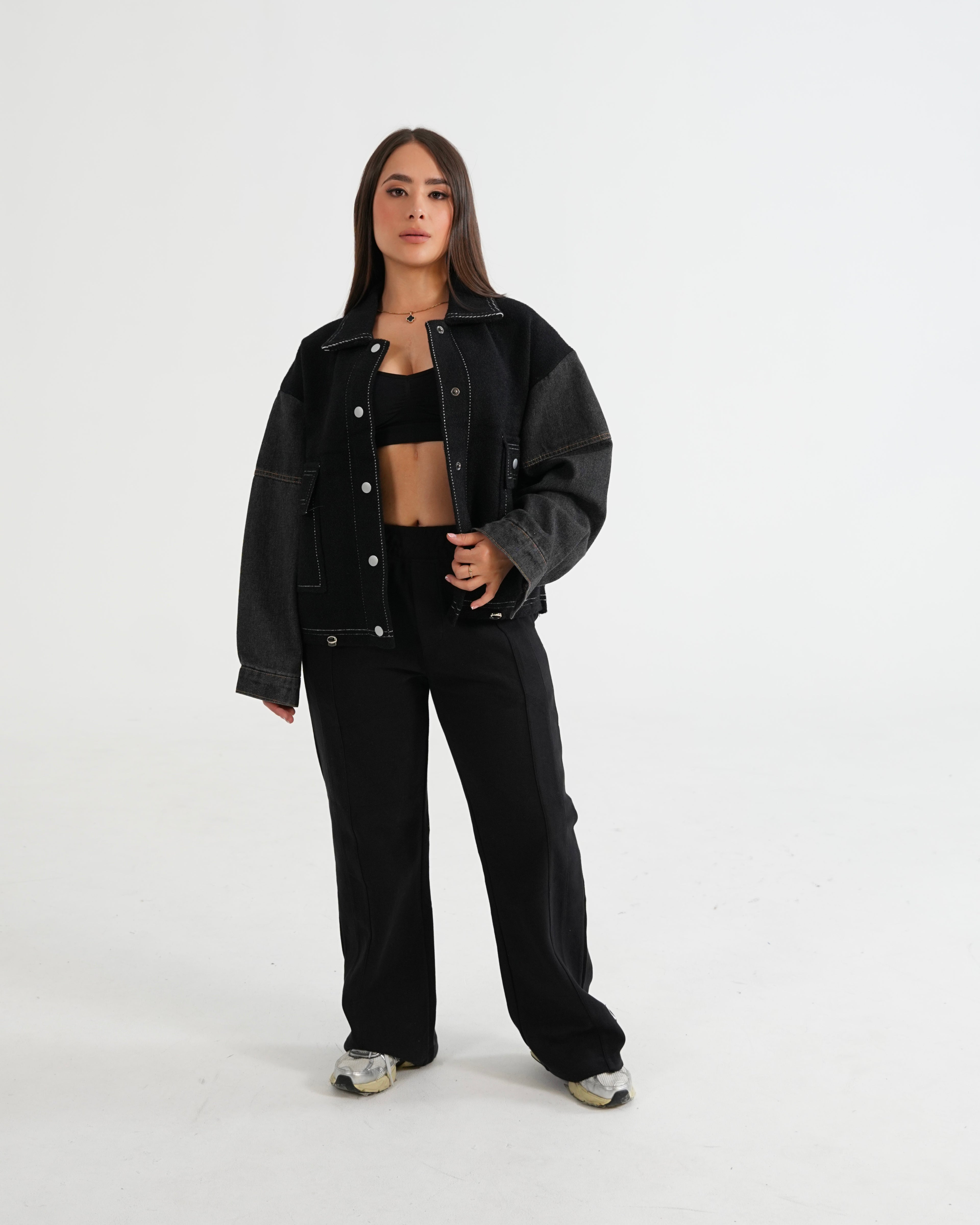 CHAQUETA CVR002 NEGRO