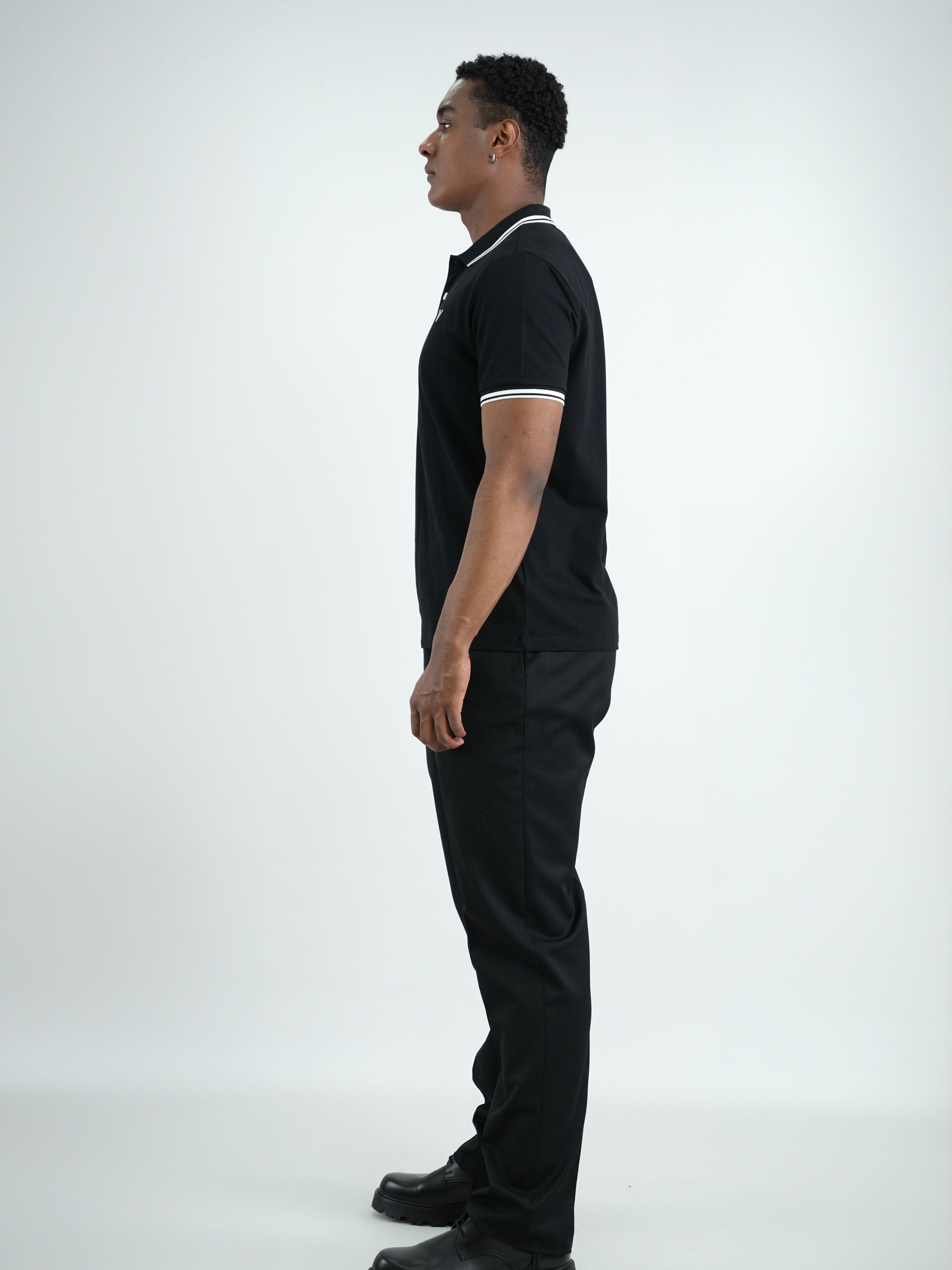 CAMISA POLO CAP005 NEGRO