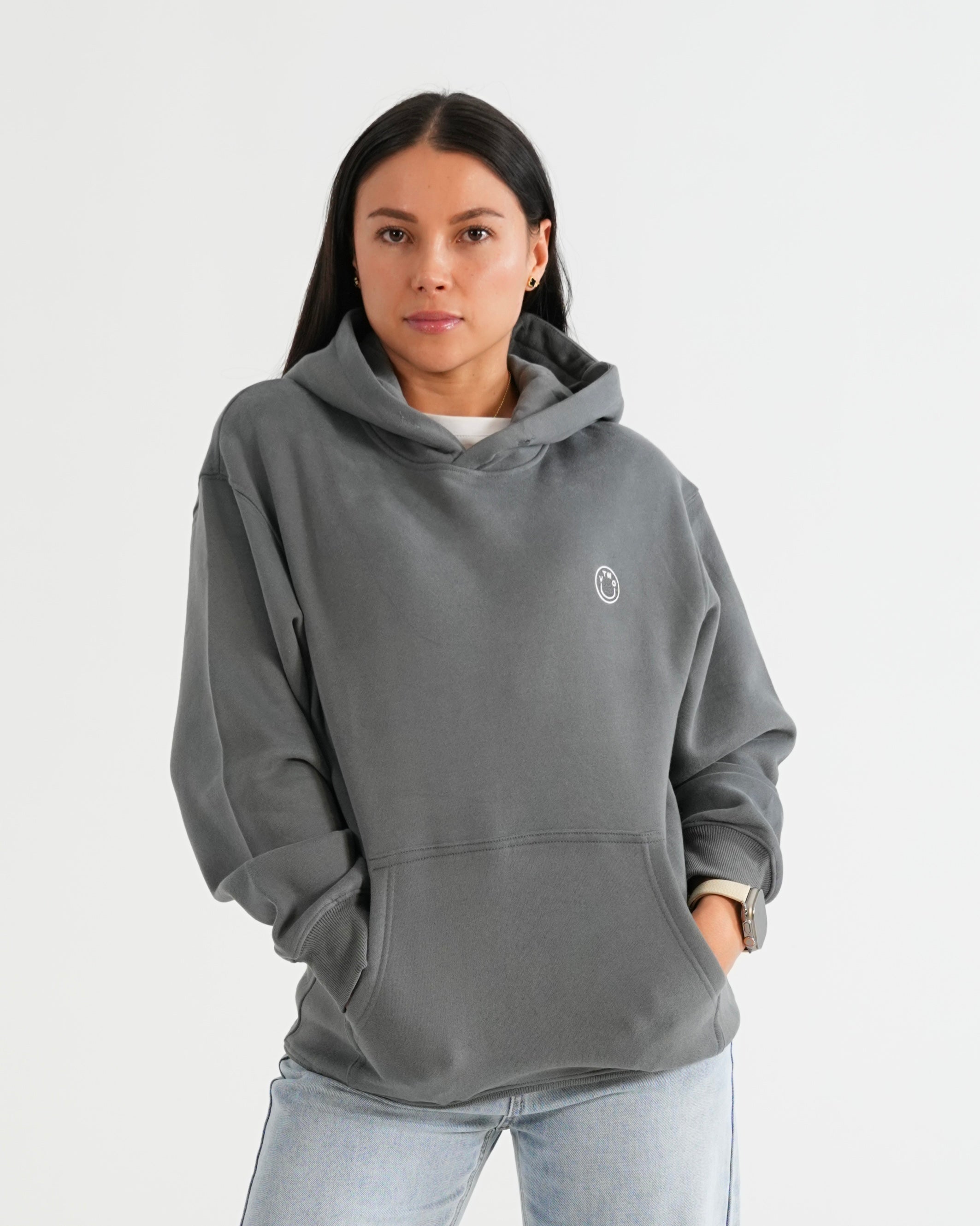 HOODIE FSA085 GRIS