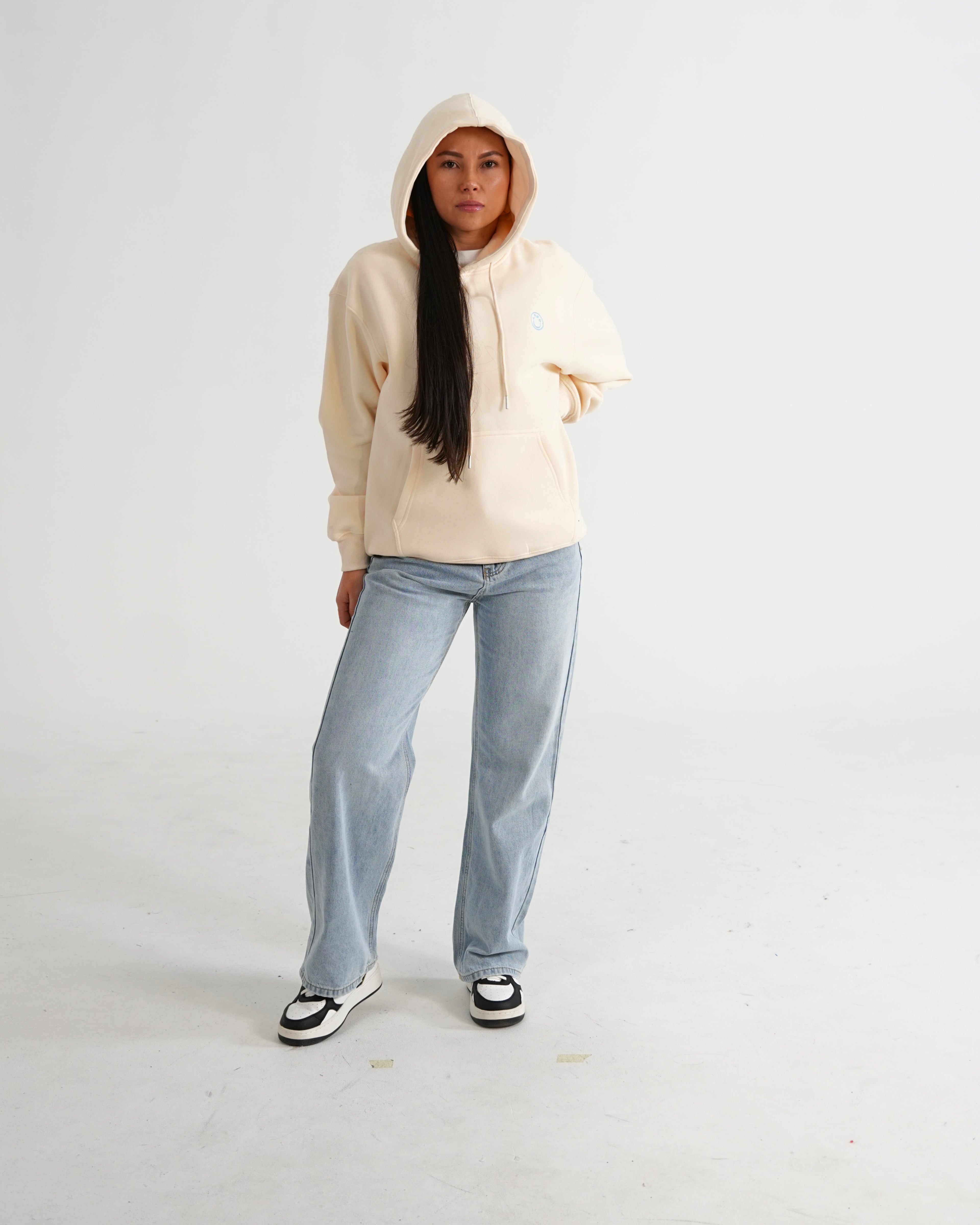 HOODIE FSA085 BEIGE