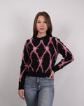 SUÉTER MSA155 NEGRO ROSA