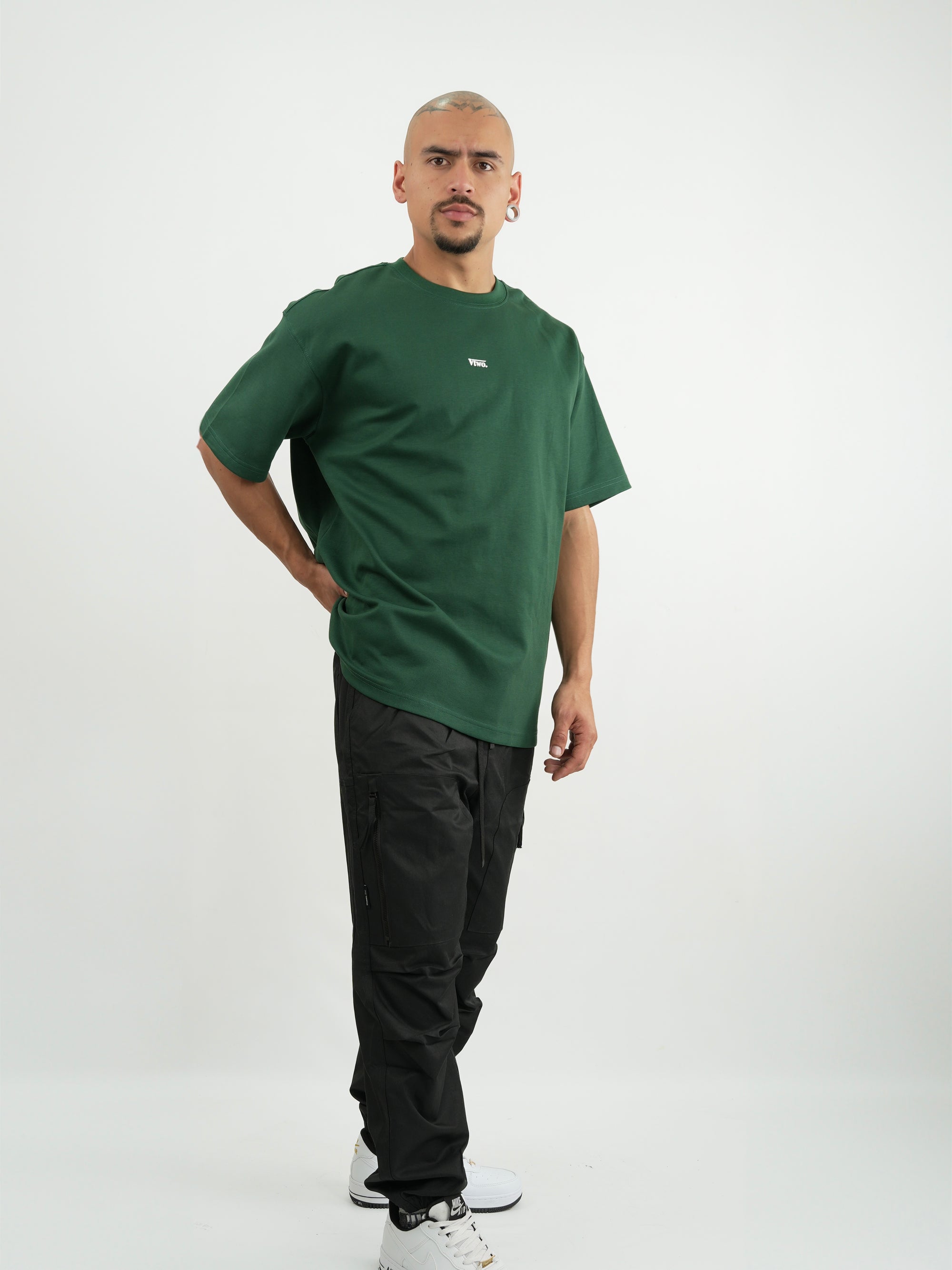 CAMISETA HOMBRE FCA001 VERDE