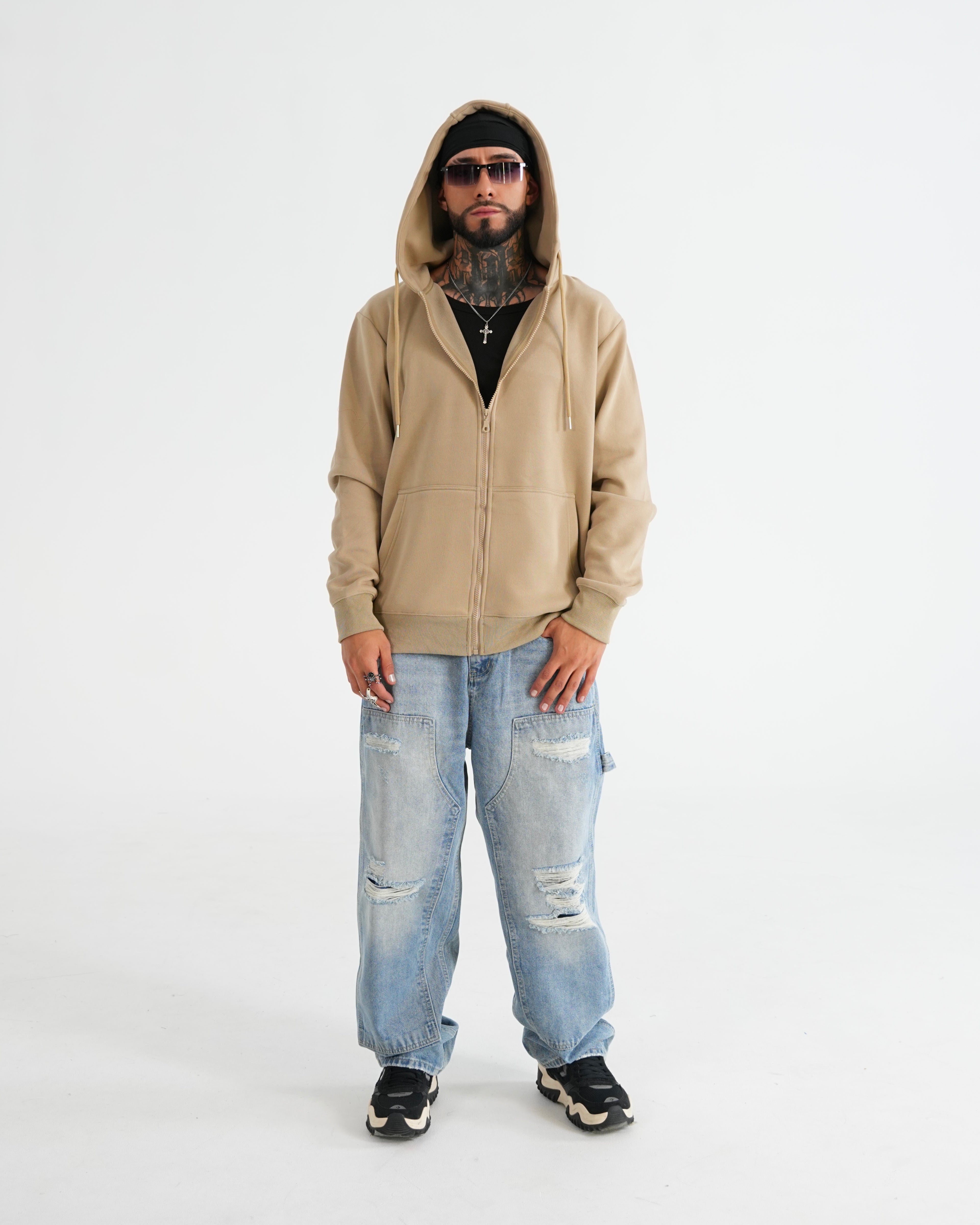 CHAQUETA FSA068 KHAKI C