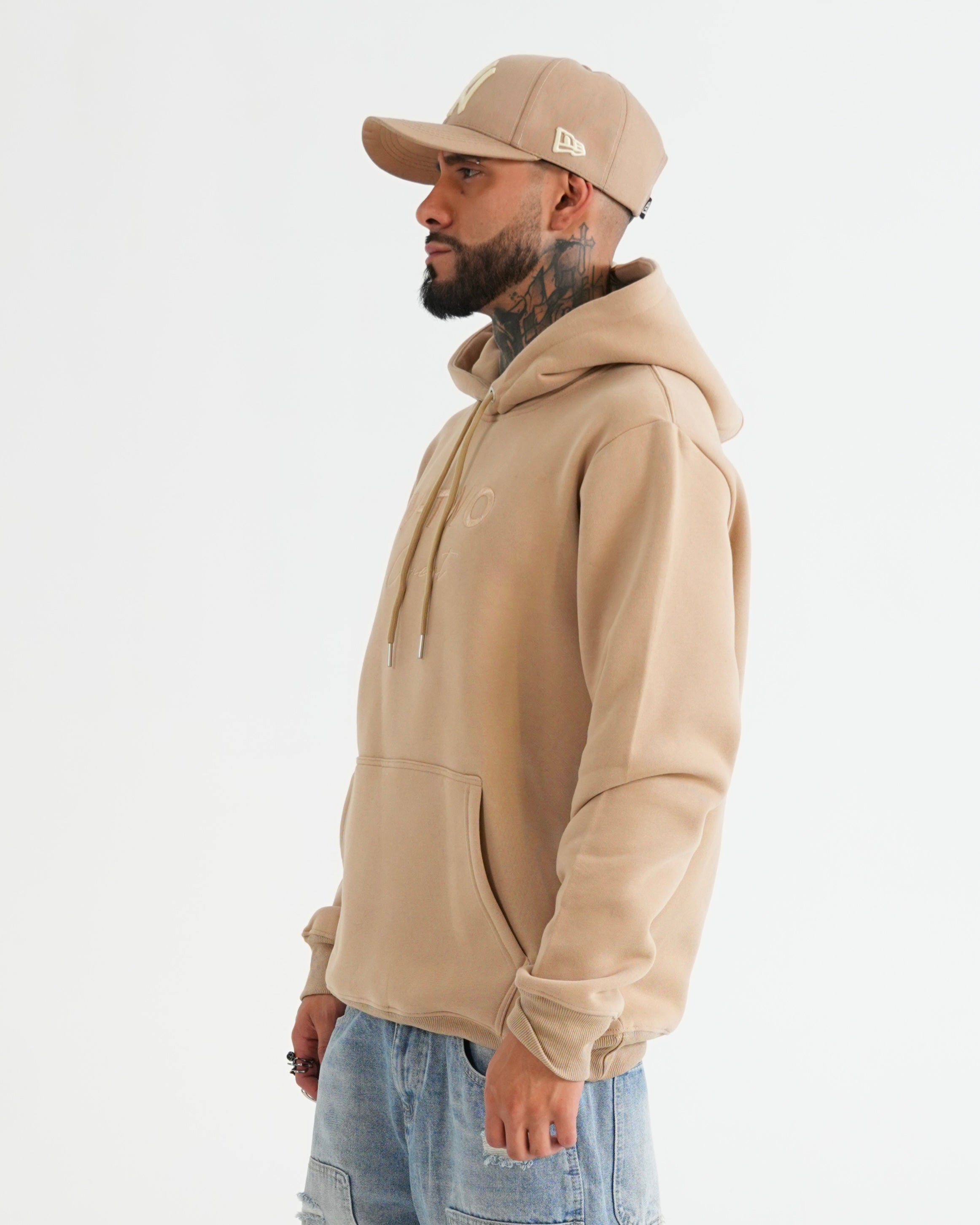 HOODIE FSA070 KHAKI