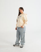HOODIE FSA080 BEIGE