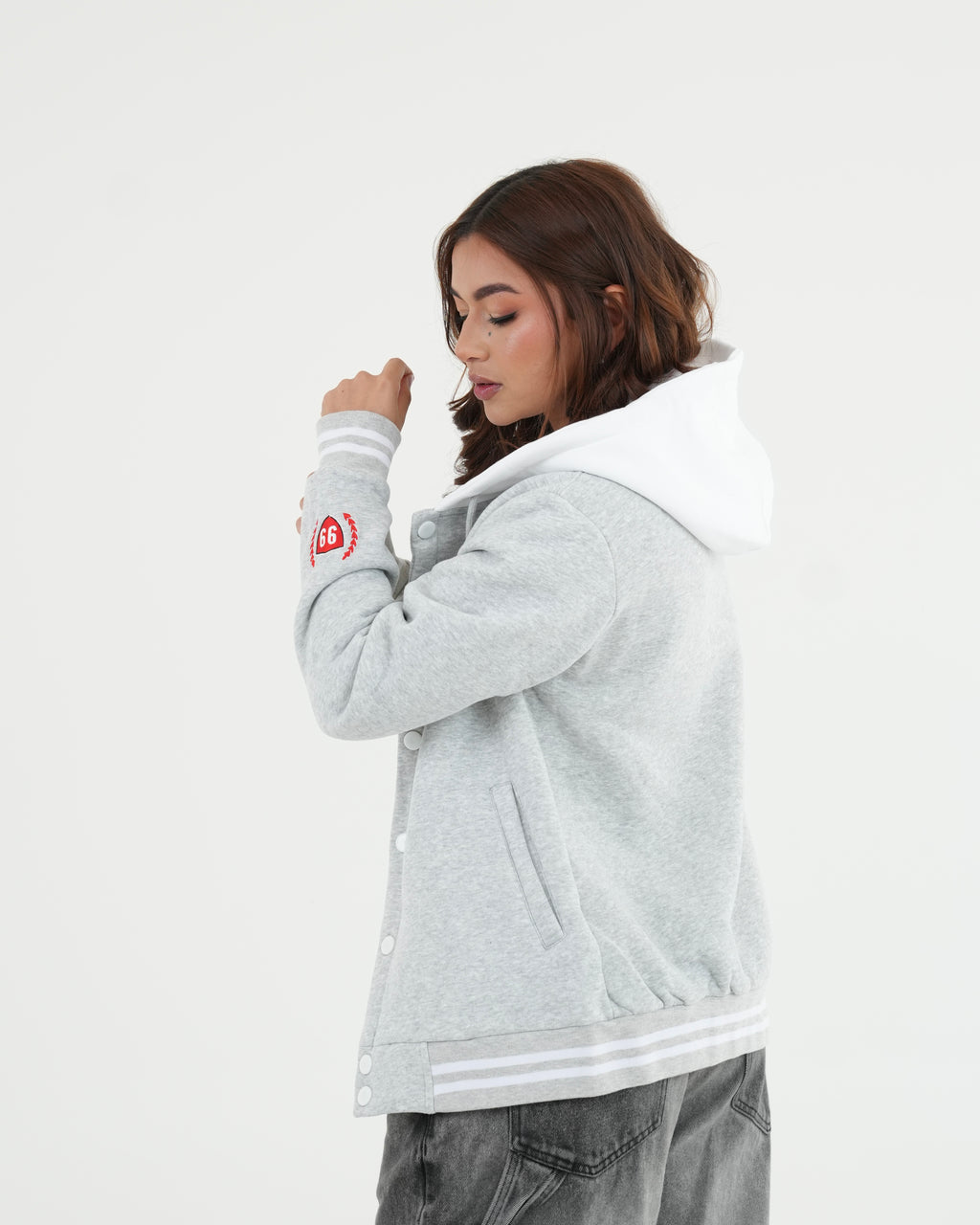 BEISBOLERA SA135 GRIS