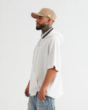 HOODIE MANGA CORTA CA016 BLANCO