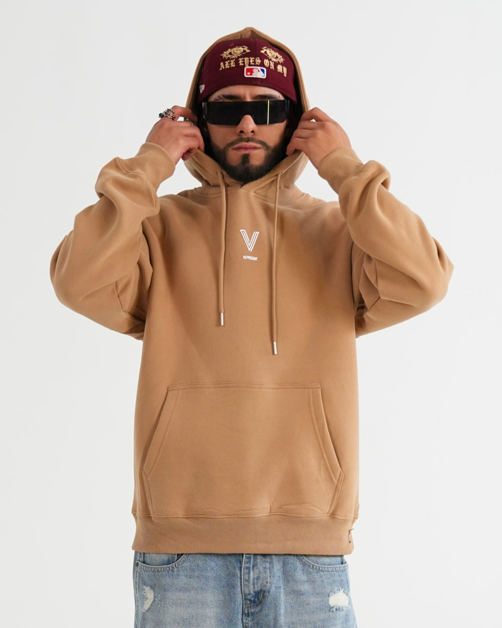 HOODIE FSA083 CAFE