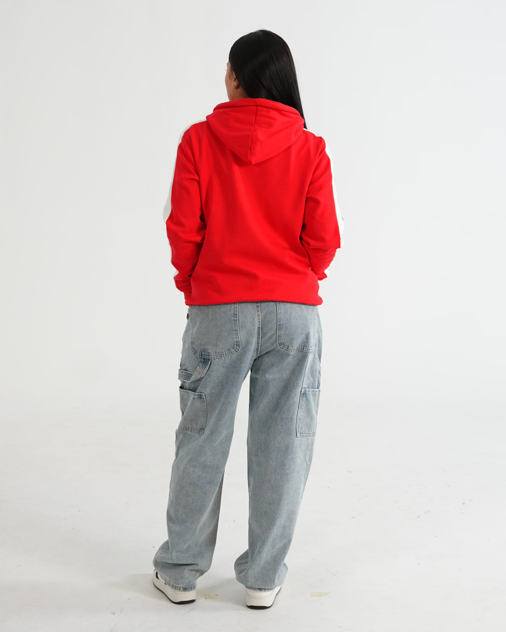 HOODIE LSA024 ROJO