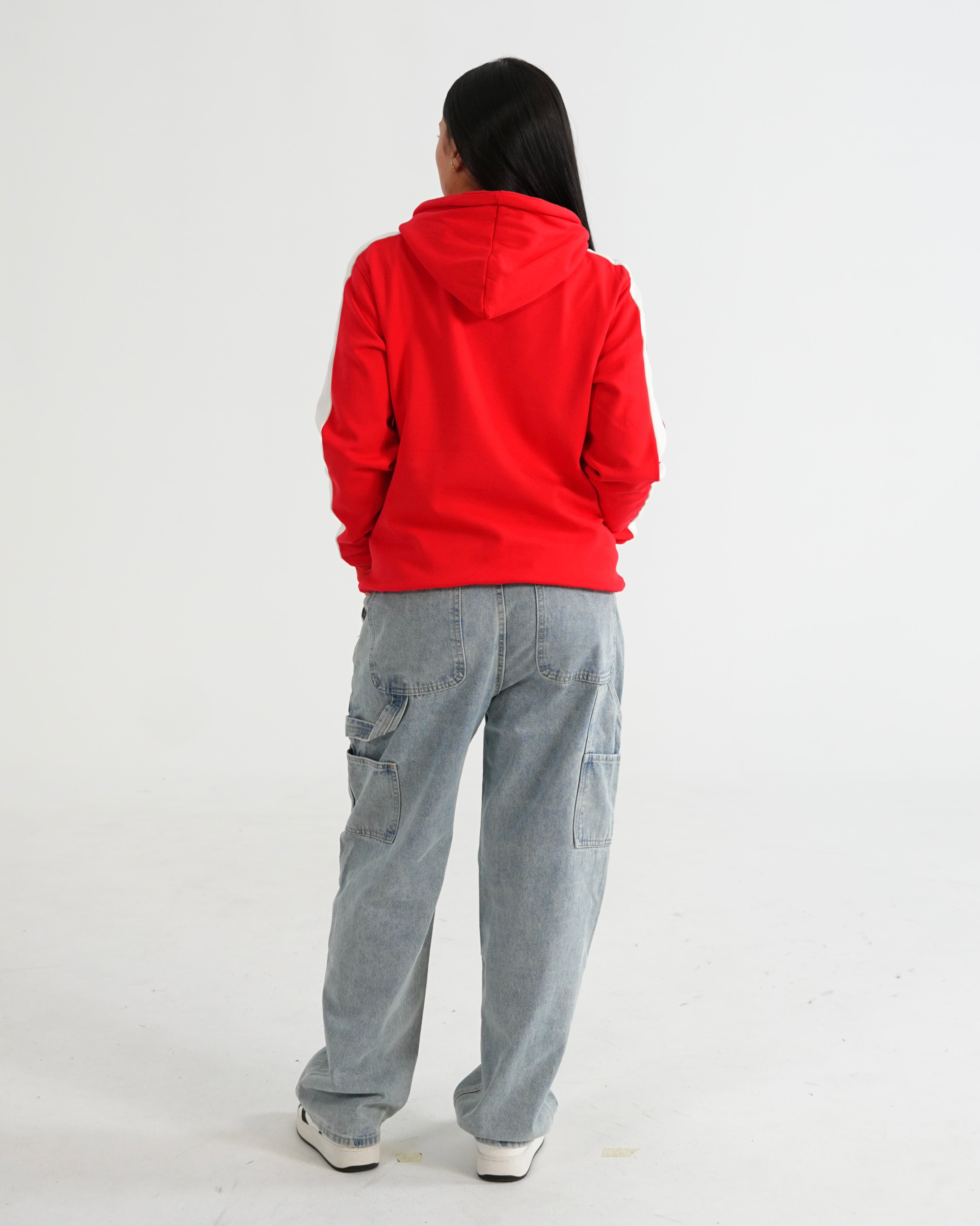 HOODIE LSA024 ROJO