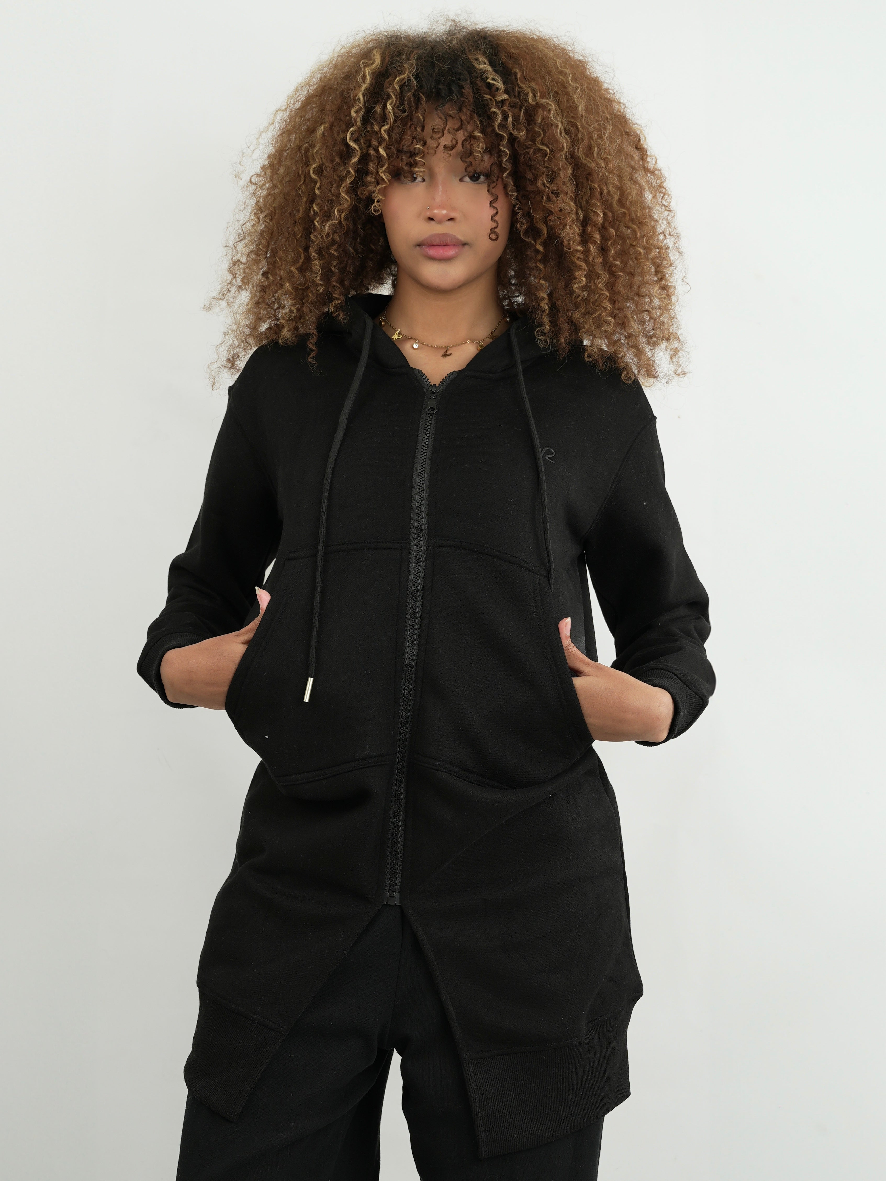 CHAQUETA FMSA039 NEGRO