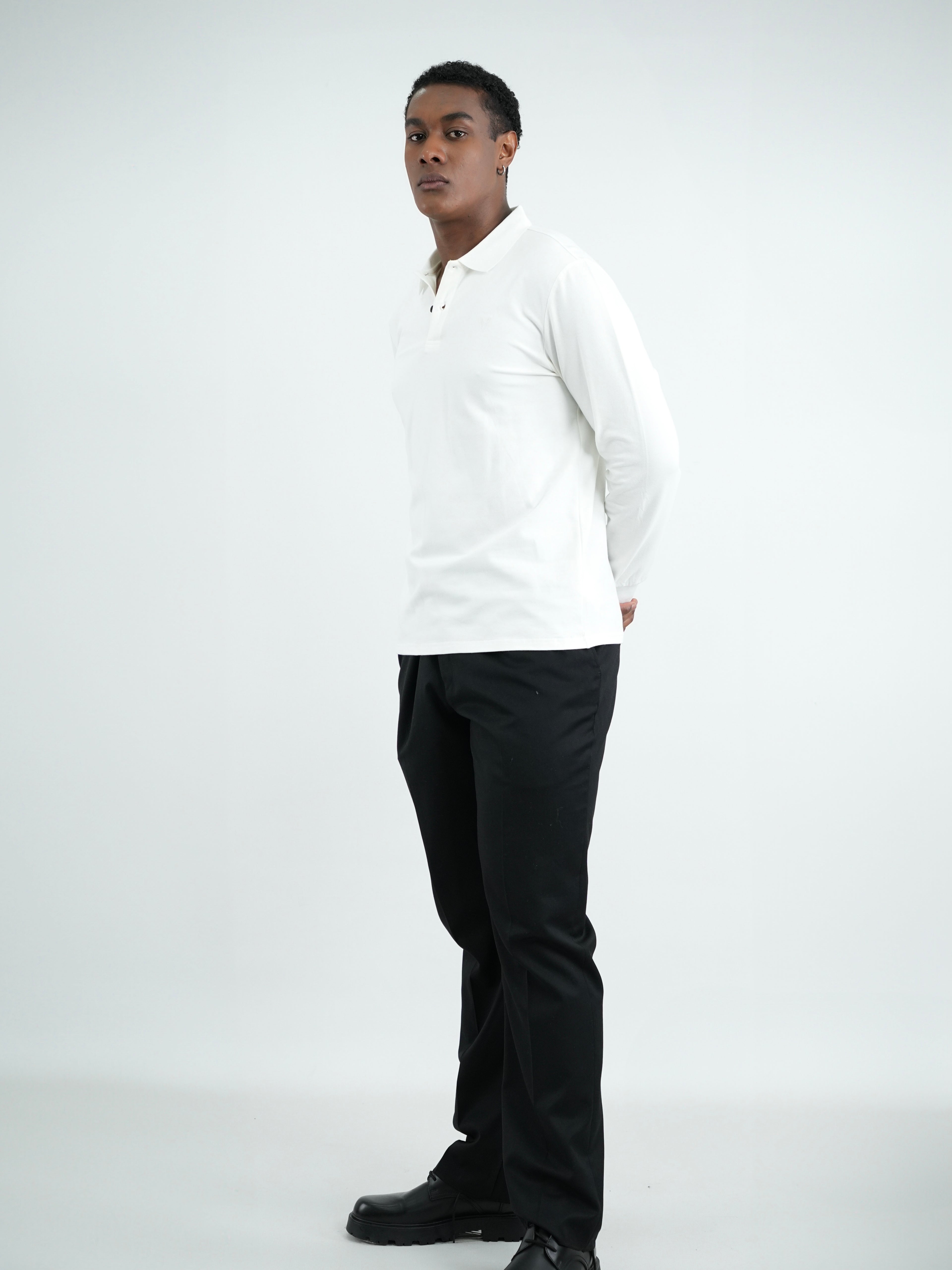 CAMISA POLO CAP009 BLANCO