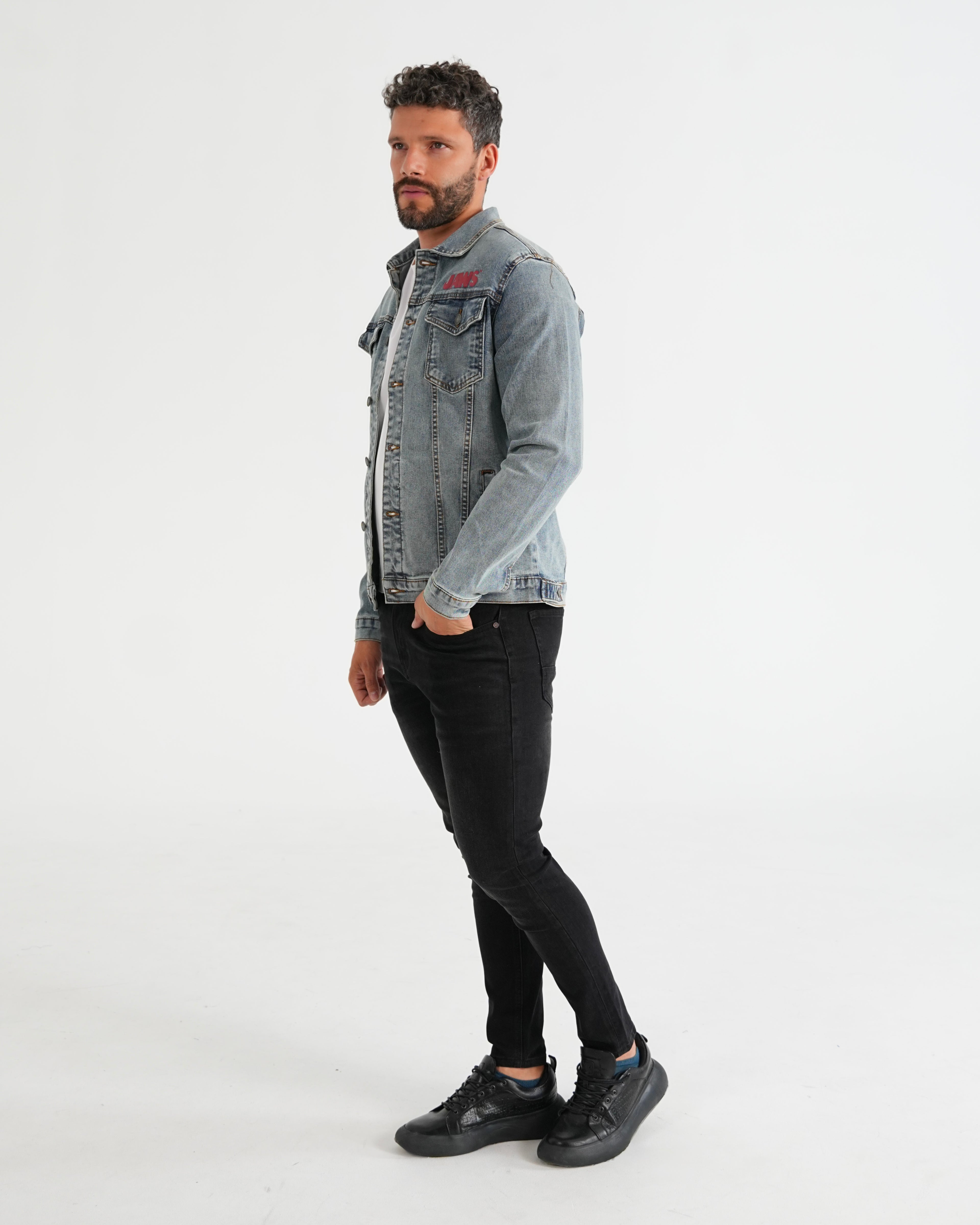 CHAQUETA DENIM VR034 AZUL