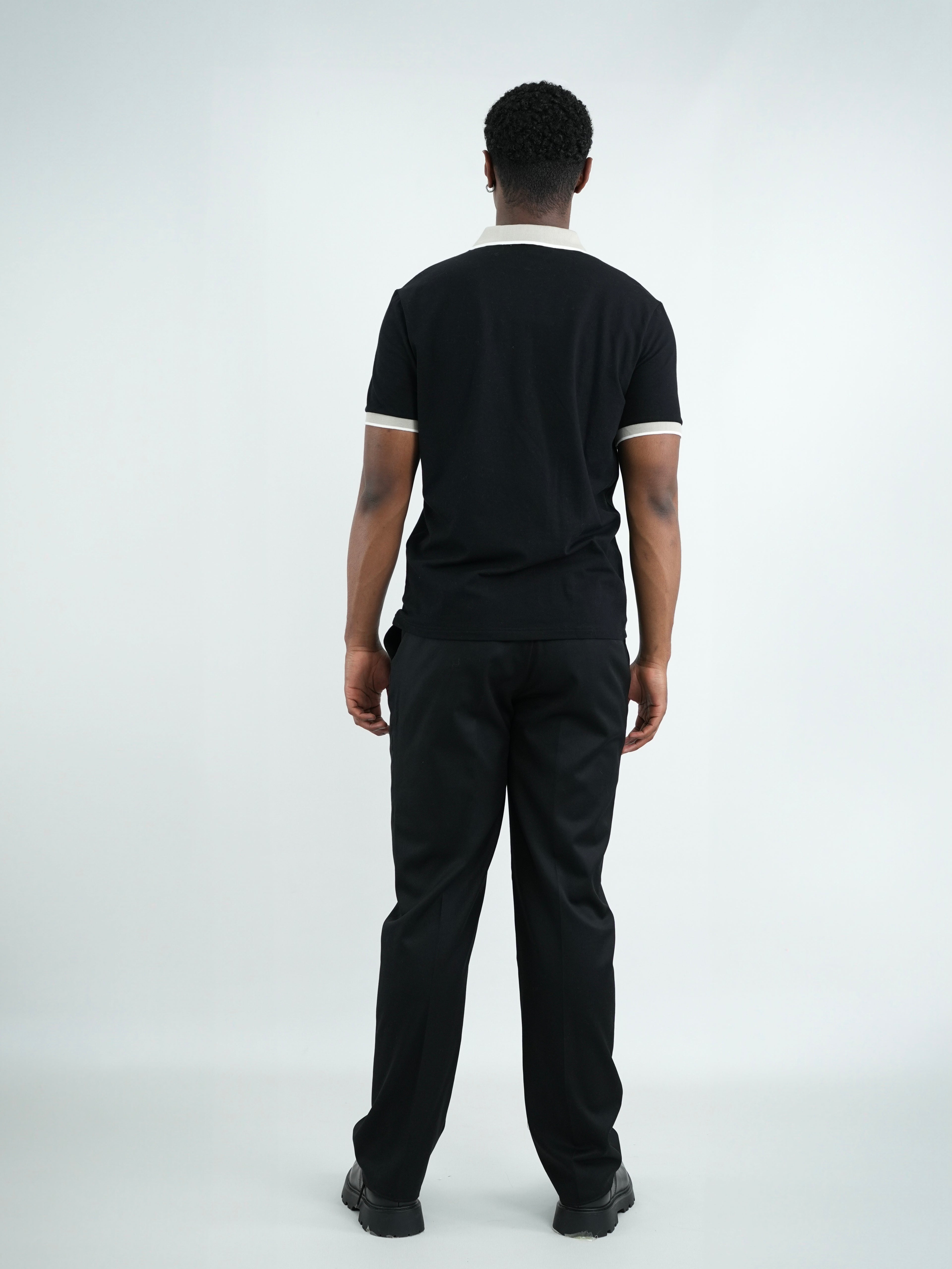 CAMISA POLO CAP004 NEGRO
