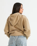 HOODIE FSA068 KHAKI C