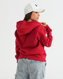HOODIE FSA074 ROJO