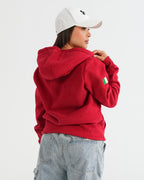 HOODIE FSA074 ROJO