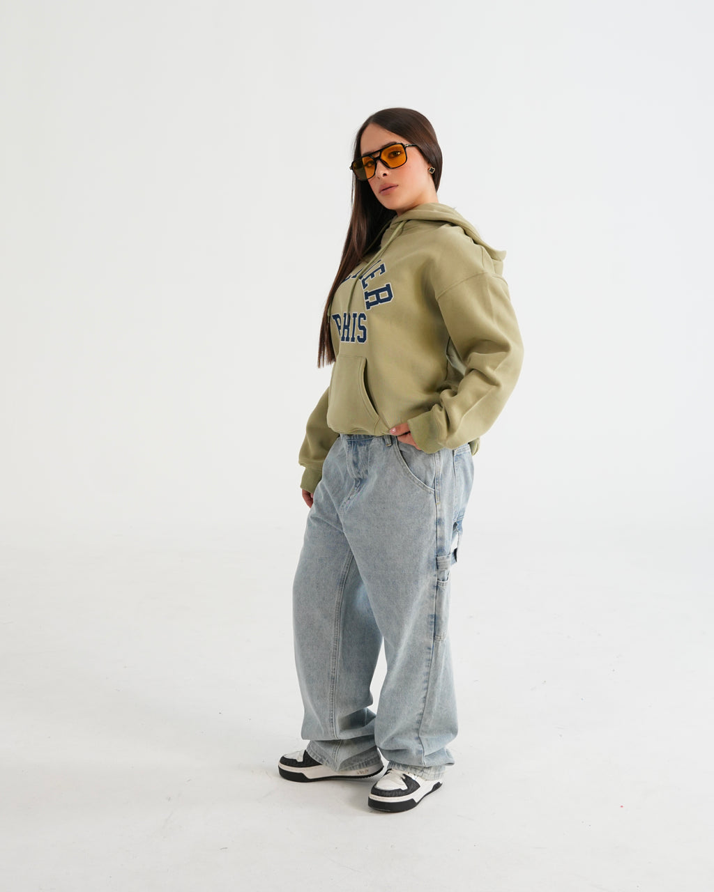 HOODIE FMSA040 VERDE