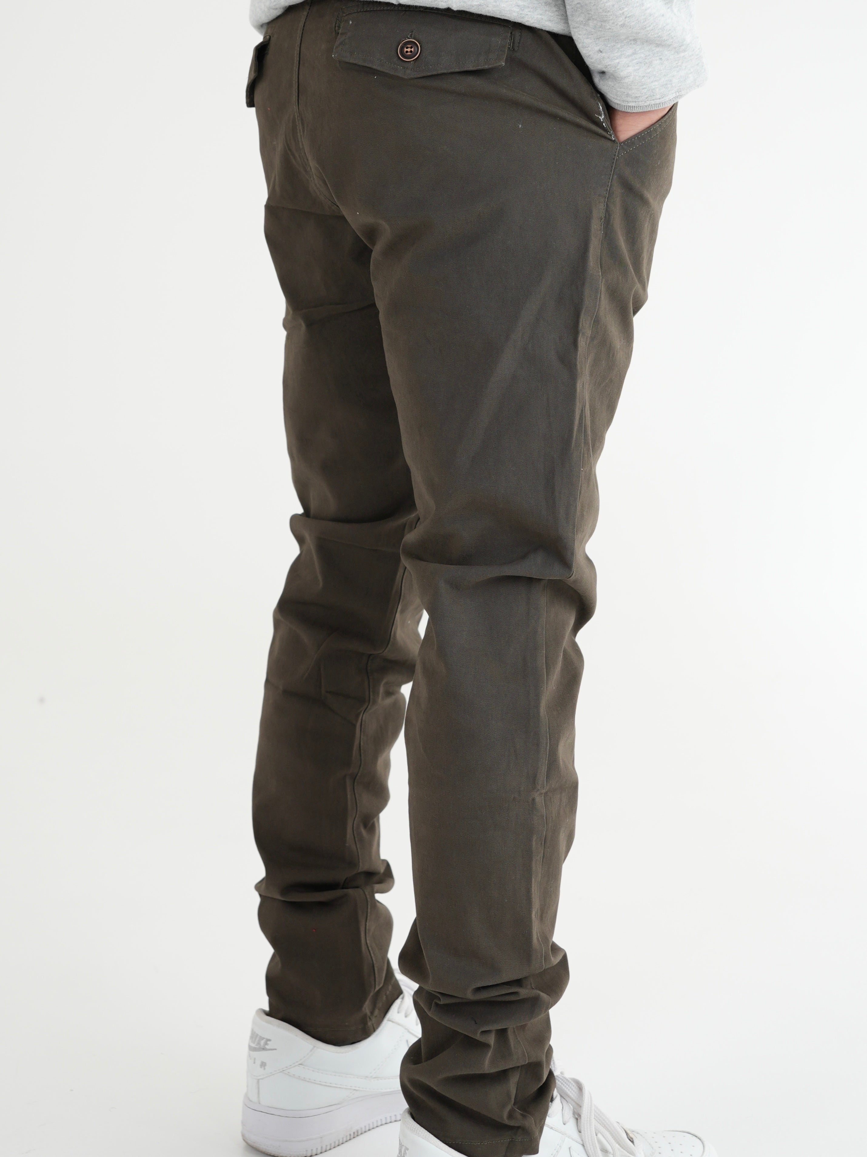 PANTALON DRILL DP002 AA VERDE
