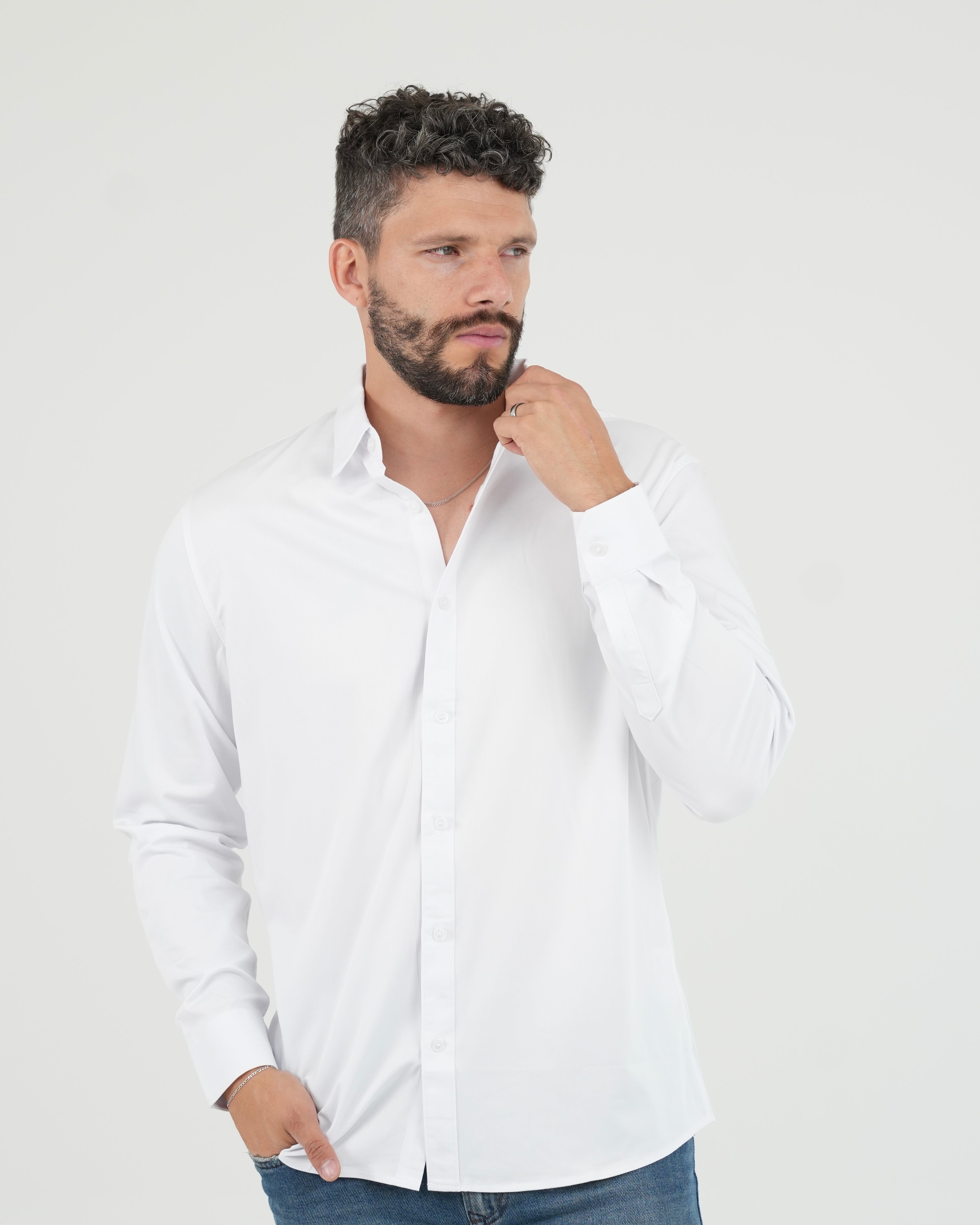 CAMISA FVR006 BLANCO