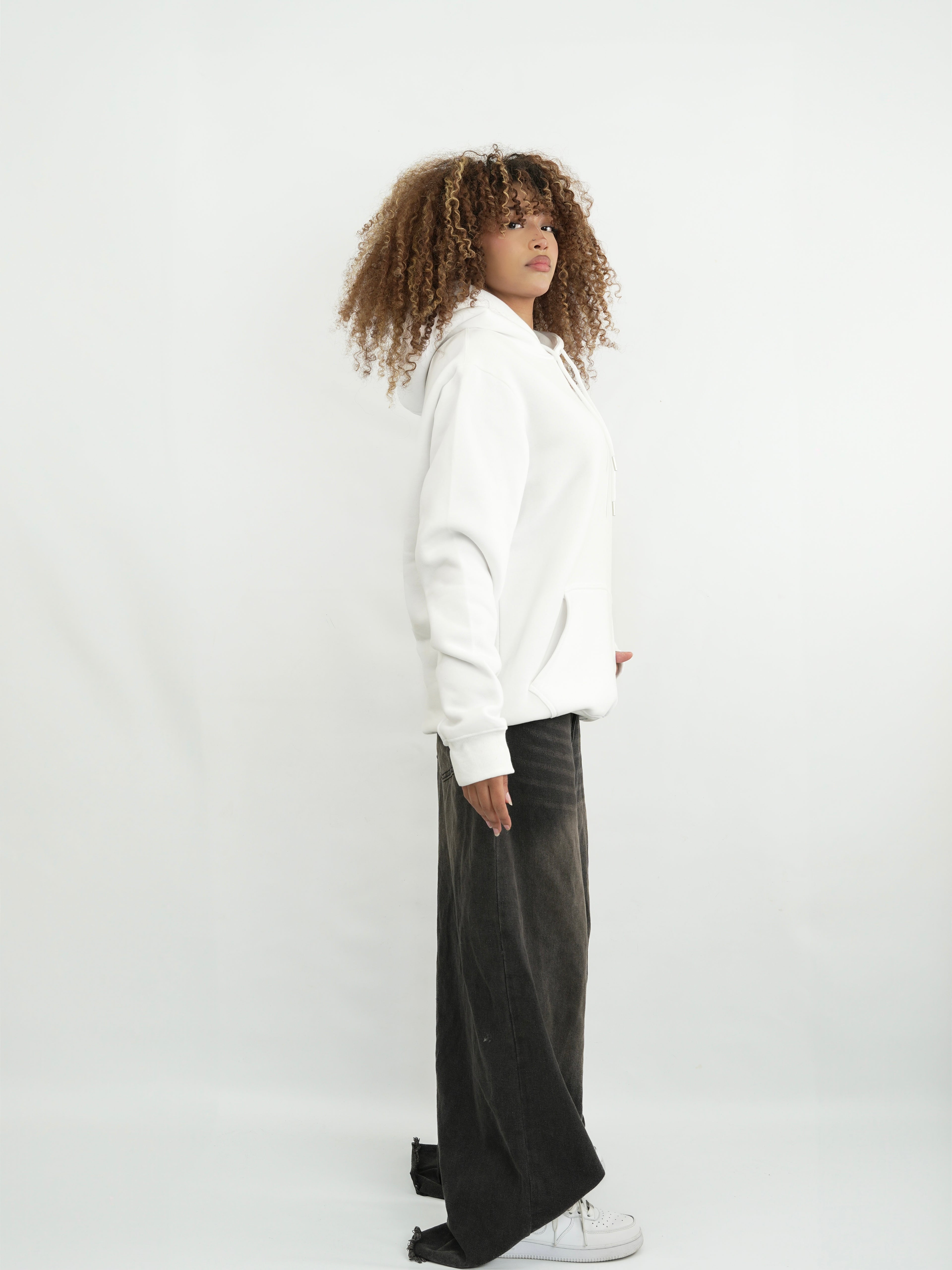 HOODIE FSA040 BLANCO