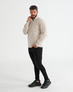 SUÉTER HISA023 KHAKI