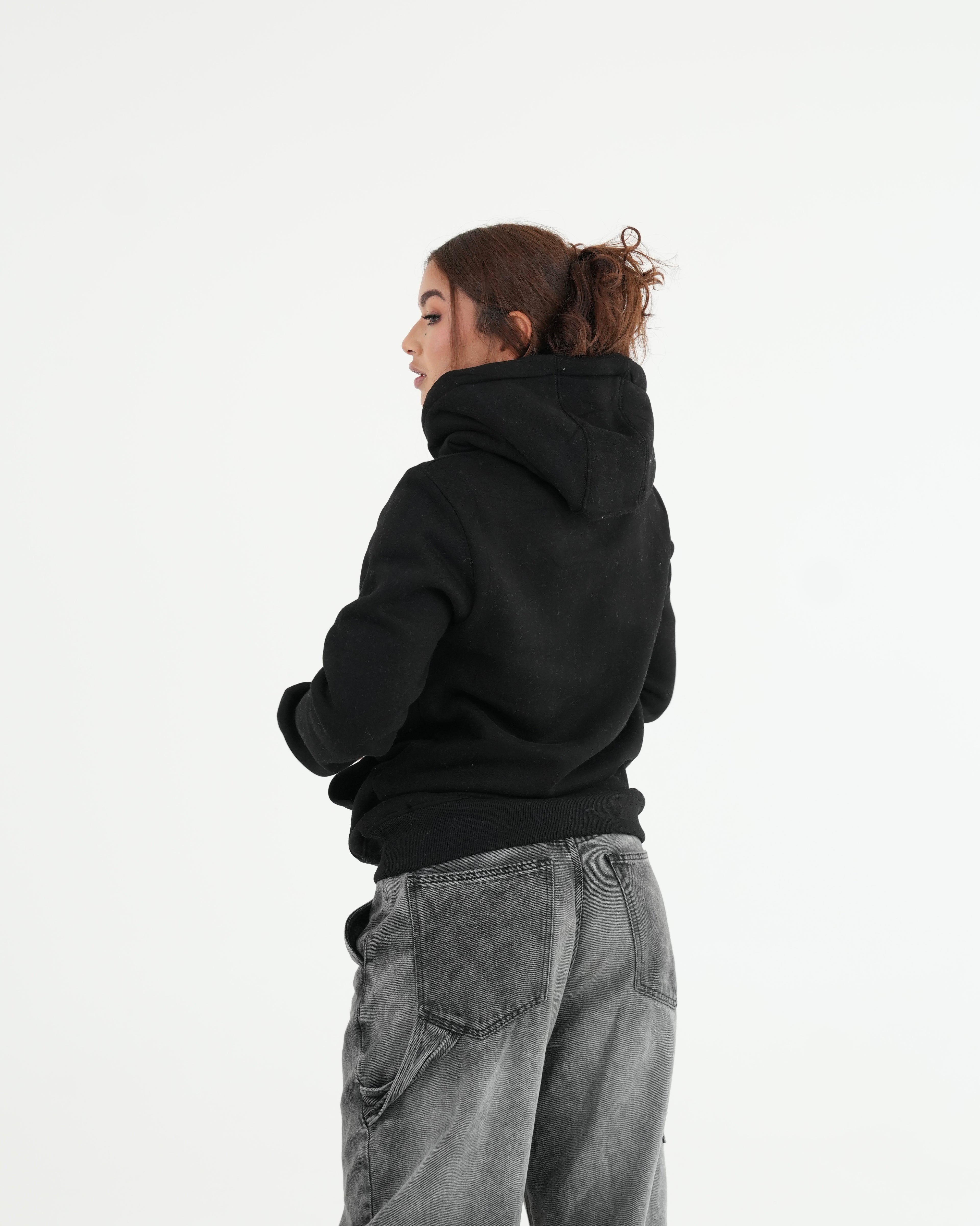 HOODIE FSA063 NEGRO