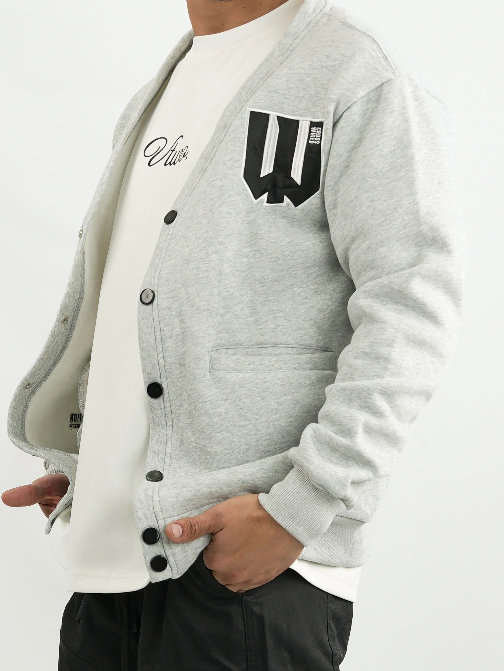 BEISBOLERA HOMBRE FSA007 GRIS