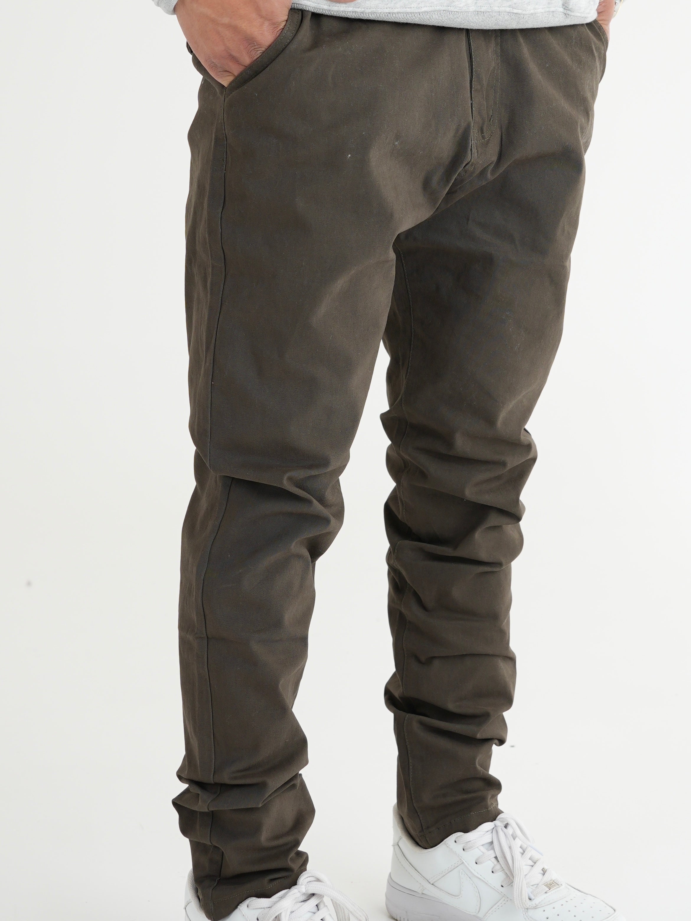 PANTALON DRILL DP002 AA VERDE