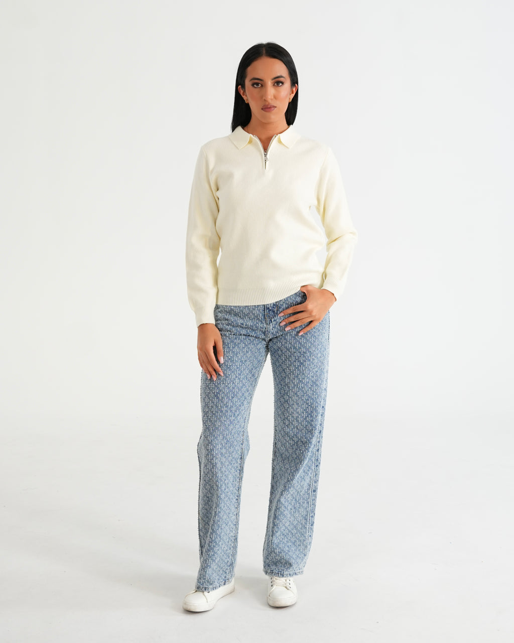 SUÉTER HISA021 BLANCO