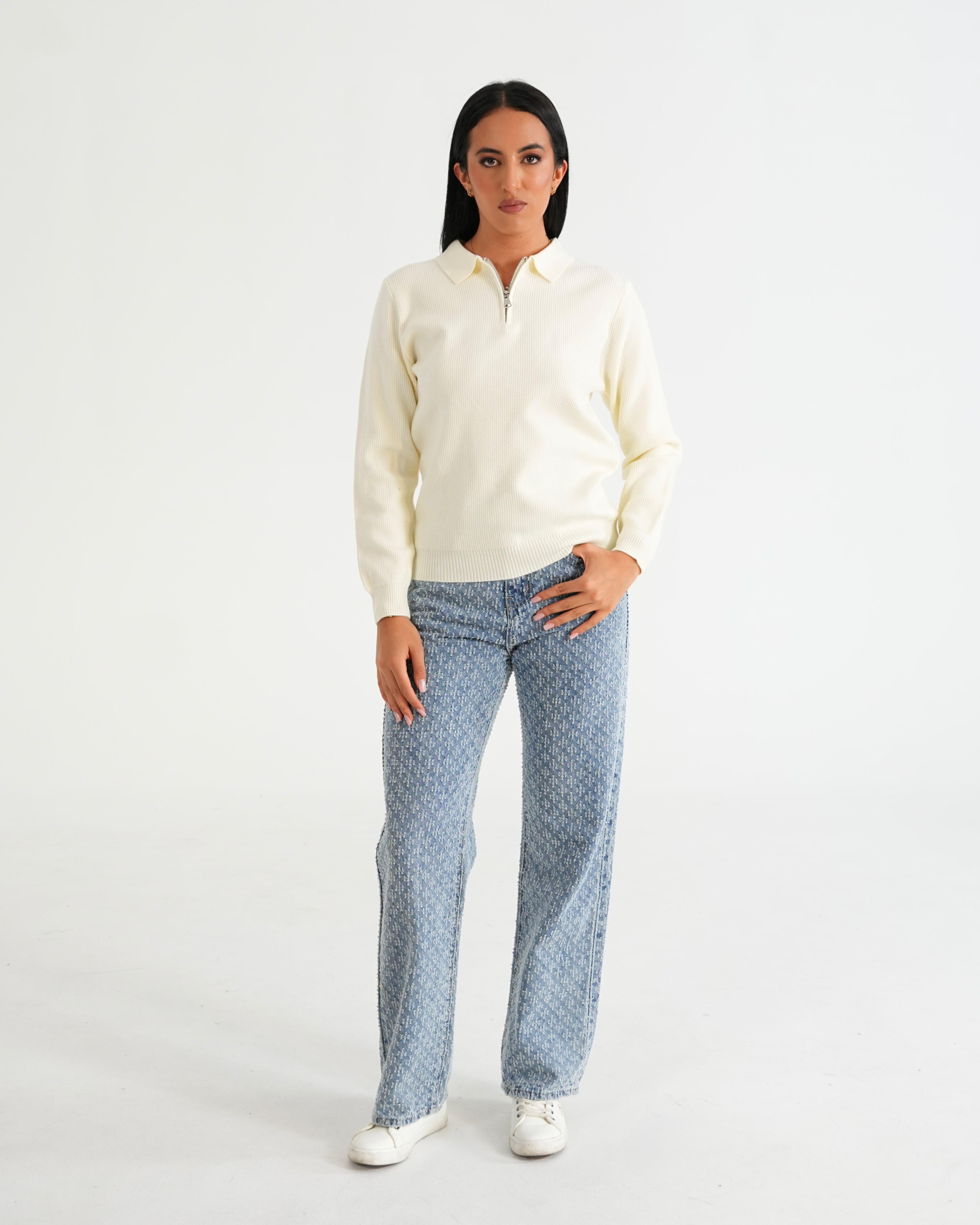 SUÉTER HISA021 BLANCO