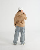 HOODIE FSA079 KHAKI