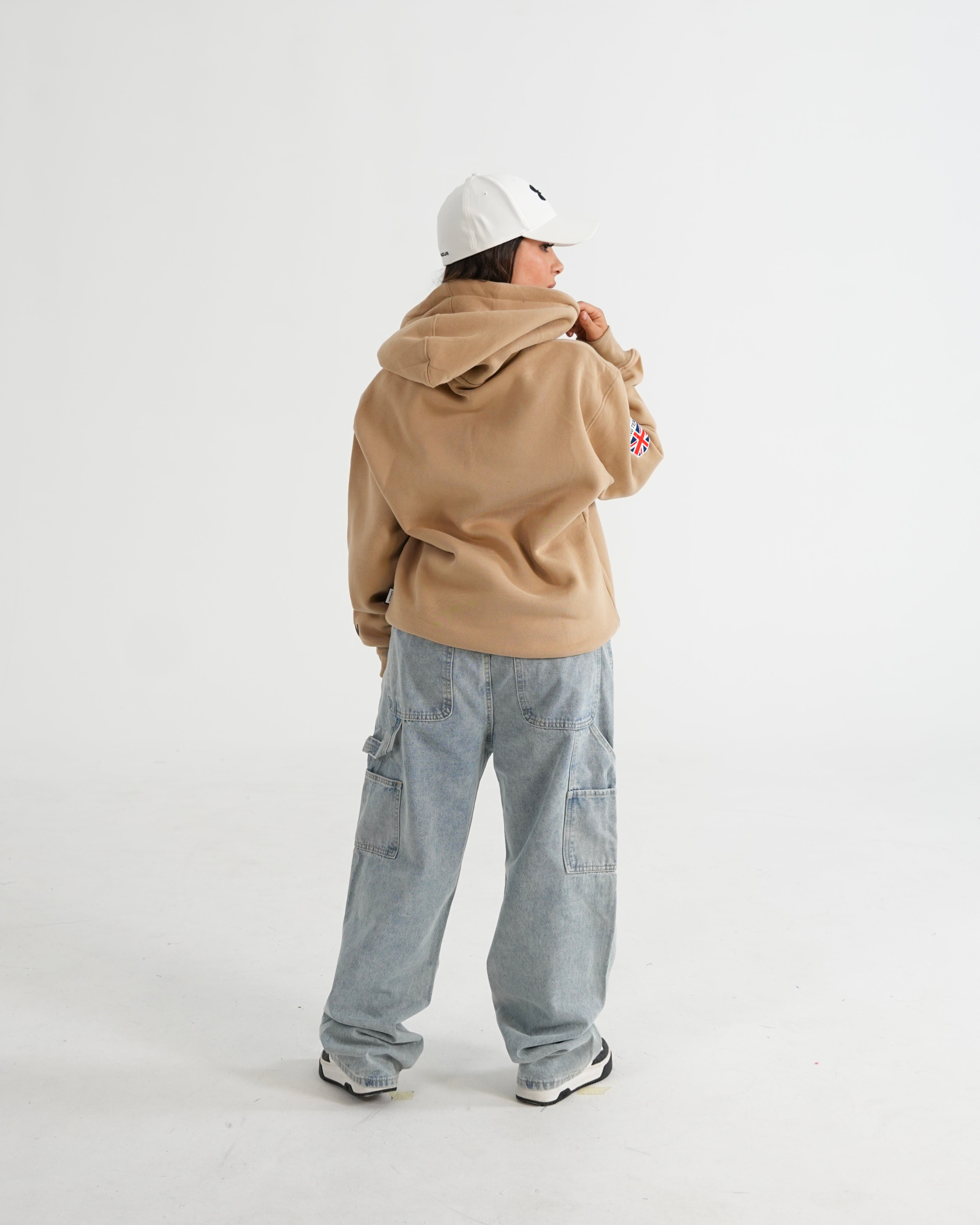 HOODIE FSA079 KHAKI