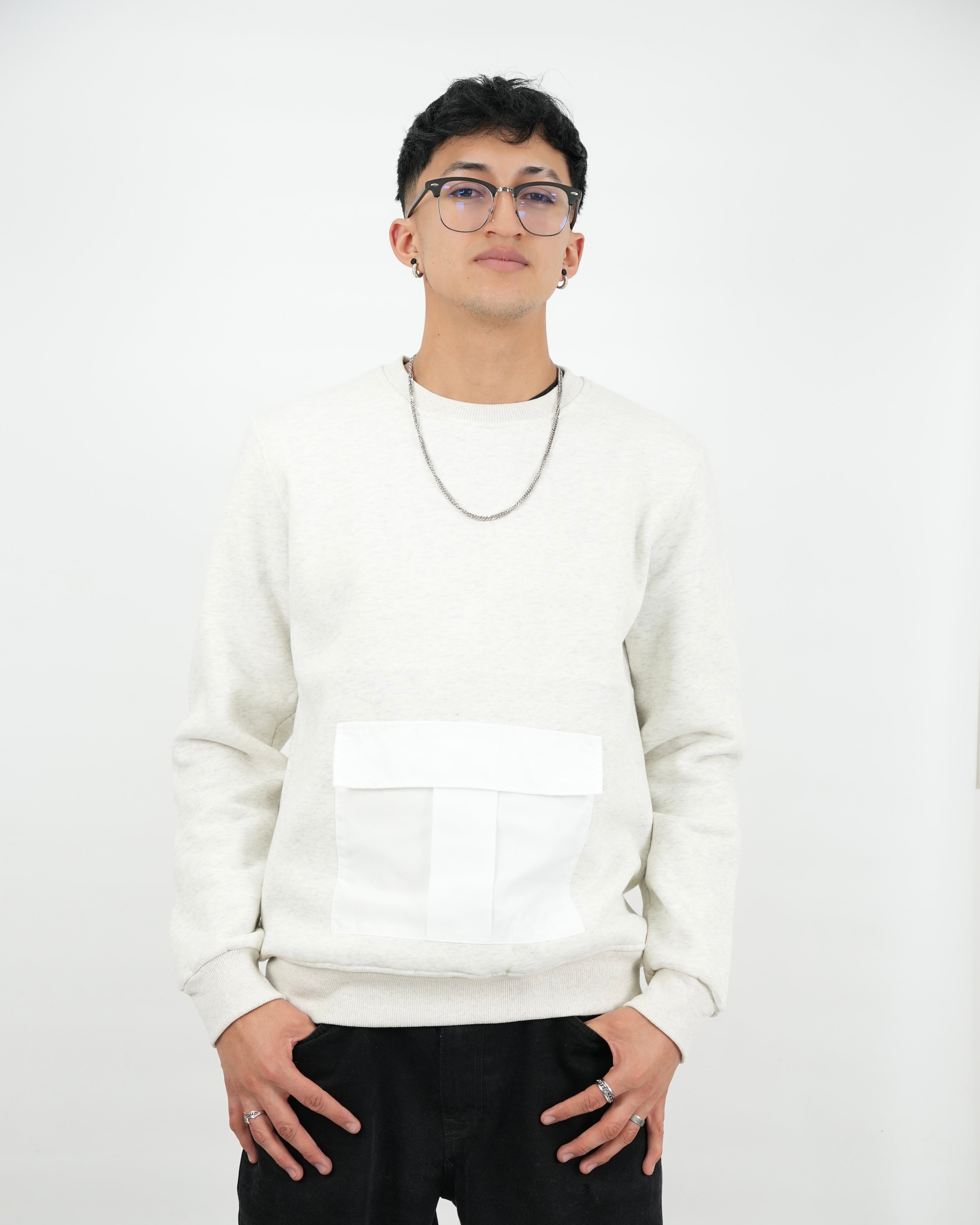 BUZO SA151 GRIS