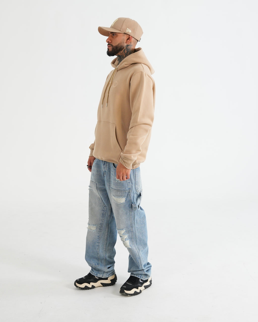 HOODIE FSA070 KHAKI