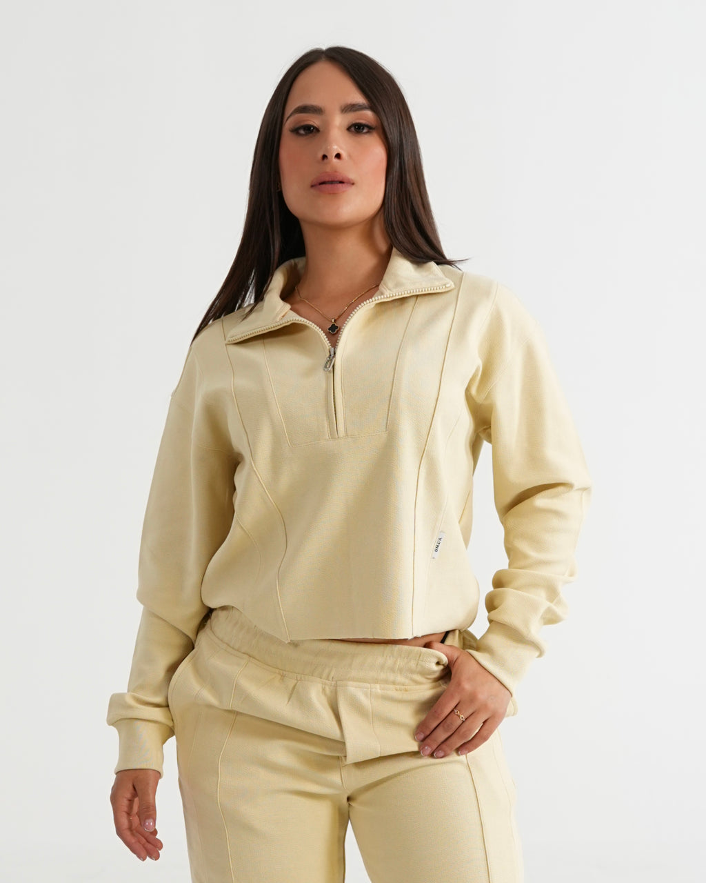 SUDADERA V002 BEIGE