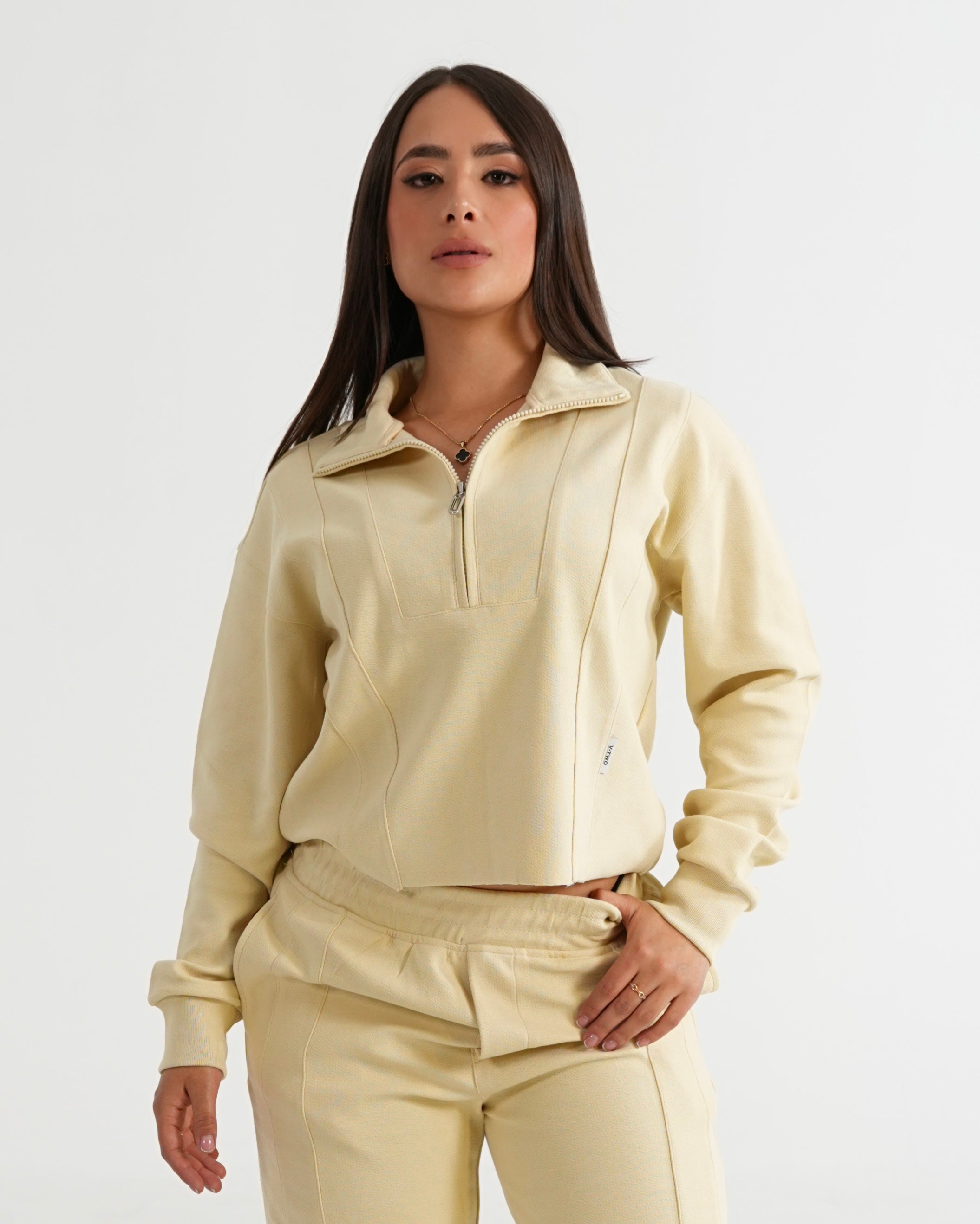 SUDADERA V002 BEIGE
