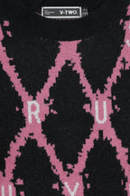 SUÉTER MSA155 NEGRO ROSA